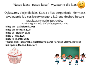 "Nasza klasa - nasza kasa"