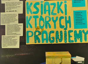 zdjęcie przedstawia plakat ziązany z programem czytelnictwa