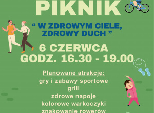 Rodzinny Piknik Szkolny „W zdrowym ciele, zdrowy duch”