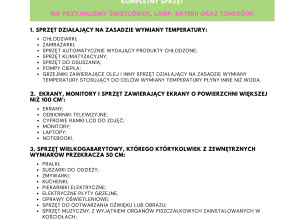 Akcja "Wszystkie dzieci zbierają elektrośmieci"