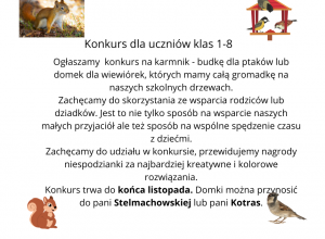 Konkurs dla klas 1-8