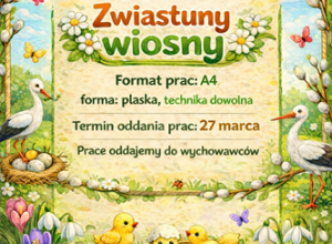 Konkurs "Zwiastuny wiosny"