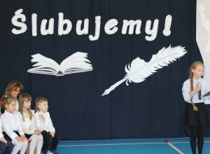 Ślubowanie uczniów klas pierwszych