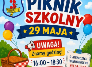 Piknik Szkolny już w najbliższy piątek