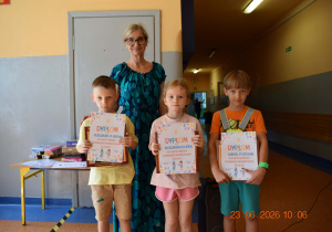 Nagrody dla uczniów klas 1-3