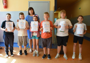 Nagrody dla uczniów klas 1-3