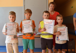 Nagrody dla uczniów klas 1-3