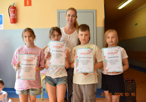 Nagrody dla uczniów klas 1-3