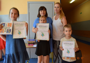 Nagrody dla uczniów klas 1-3