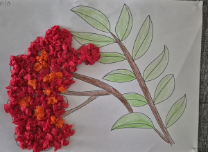 Jarzębina szaleństwo w wykonaniu klas I