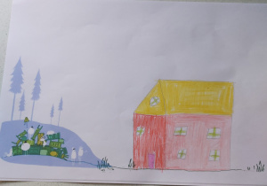 Hubert kl.IB domek dla Drobinek.